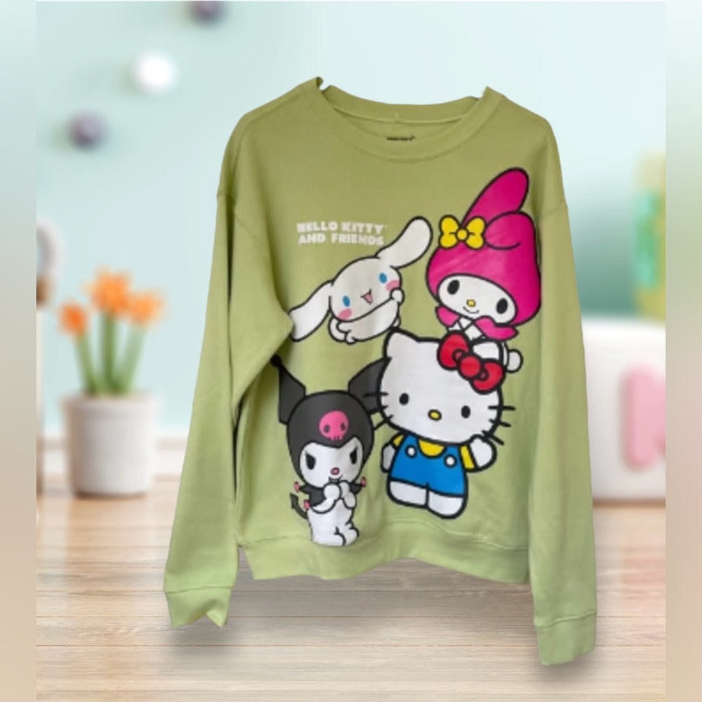Hello Kitty AND FRIENDS Sweater XL sizes regular, and M , and L,